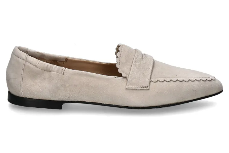Damen Pomme D'Or Slipper GRACE CAMOSCIO- soft linen/beige