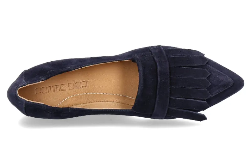 Damen Pomme D'Or Slipper GRACE CAMOSCIO NAVY (36)