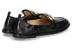 Damen Pomme D'Or Slipper MIA GLOVE NERO/ CUOIO NERO