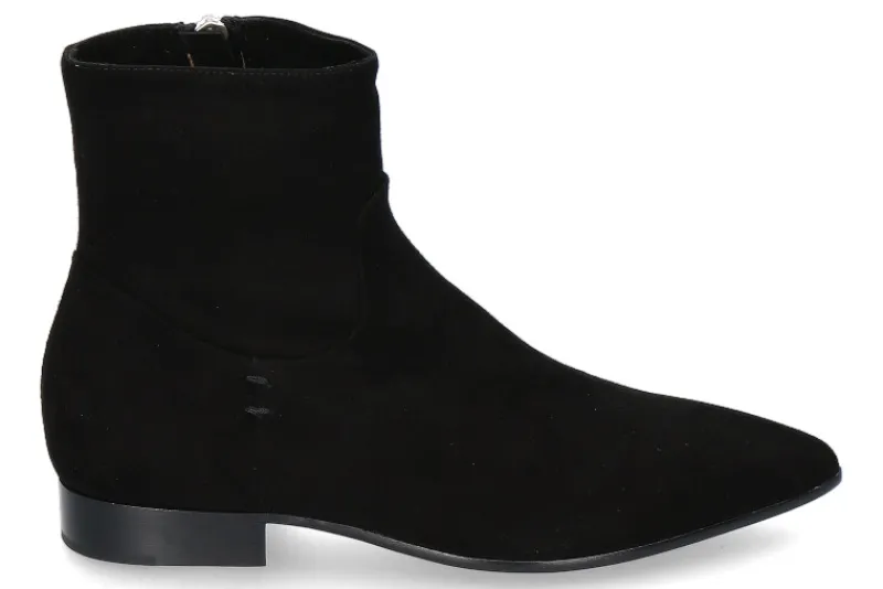 Damen Pomme D'Or Stiefelette CAMOSCIO NERO 2131