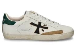 Herren Premiata Herren- Sneaker TIMELESS TRAINERS STEVEN- weiss