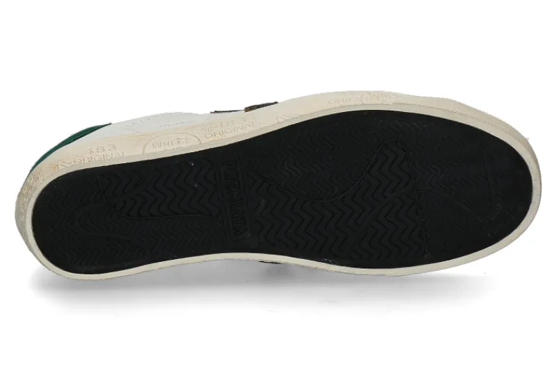 Herren Premiata Herren- Sneaker TIMELESS TRAINERS STEVEN- weiss