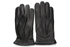 Damen Restelli Herren- Handschuhe NERO HAVANA- Hirschleder/ schwarz