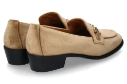 Damen Roberto Festa Loafer AXEL VELLUTO- volpe/ beige/ grün