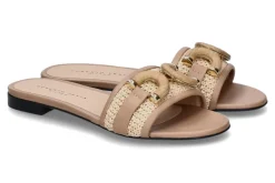 Damen Roberto Festa Pantolette ELVAS APATAKI beige nappa nude
