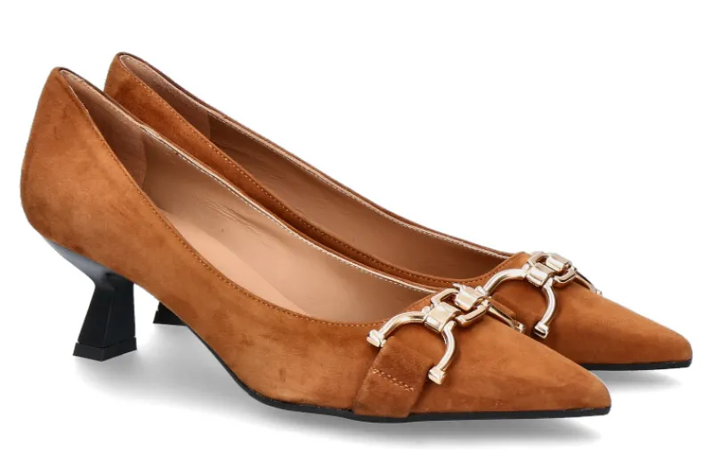 Damen Roberto Festa Pumps DELISE CAMOSCIO COGNAC