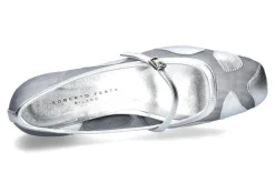 Damen Roberto Festa Slingballerina RACHEL tulle grigio luxor silber