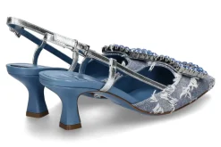 Damen Roberto Festa Slingpumps STEFI Gwynet luxor silver