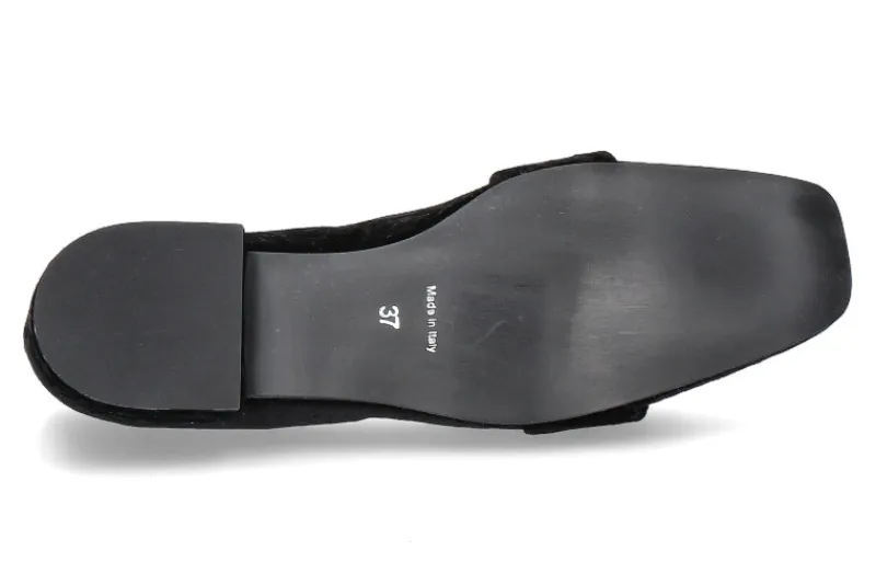 Damen Roberto Festa Slipper FELISA OPERA NERO