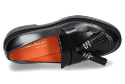 Damen Santoni Damen- Loafer TASSEL NERO- schwarz