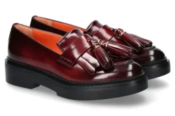 Damen Santoni Damen- Loafer TASSELS- bordo