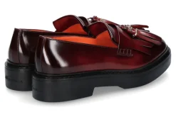 Damen Santoni Damen-  Loafer TASSELS- bordo