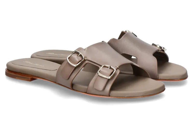 Damen Santoni Damen- Pantolette FORESAW LEATHER- brown/braun