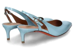 Damen Santoni Damen- Slingpumps AUDREY45- light blue/hellblau