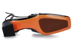 Damen Santoni Damen- Slingpumps AURORA50 VERNICE- black/schwarz