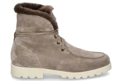 Damen Santoni Damen- Stiefelette gefüttert WILDLEDER- braun