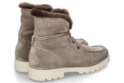 Damen Santoni Damen- Stiefelette gefüttert WILDLEDER- braun