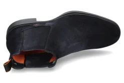 Herren Santoni Herren- Chelsea Boot EASY WILDLEDER- blue/dunkelblau