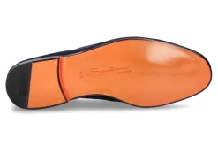 Herren Santoni Herren- Slipper CARLOS- blue/dunkelblau