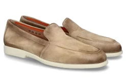 Herren Santoni Herren- Slipper MALIBU- brown/braun