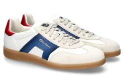 Herren Santoni Herren-Sneaker OLYMPIC- white/blue/red