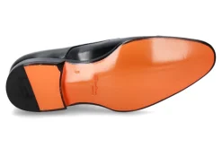 Herren Santoni Monk LEATHER BLACK