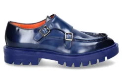 Damen Santoni Monk LEATHER BLU