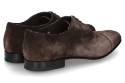 Herren Santoni Oxford VELOURS- braun