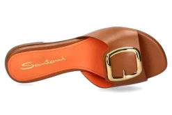 Damen Santoni Pantolette CALF COGNAC
