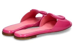 Damen Santoni Pantolette LACK FUCHSIA
