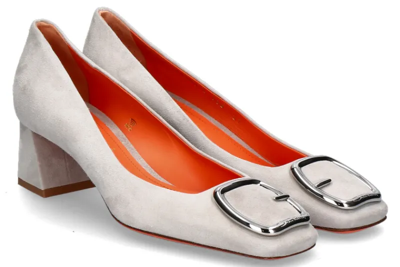 Damen Santoni Pumps MARTA VELOURS- beige