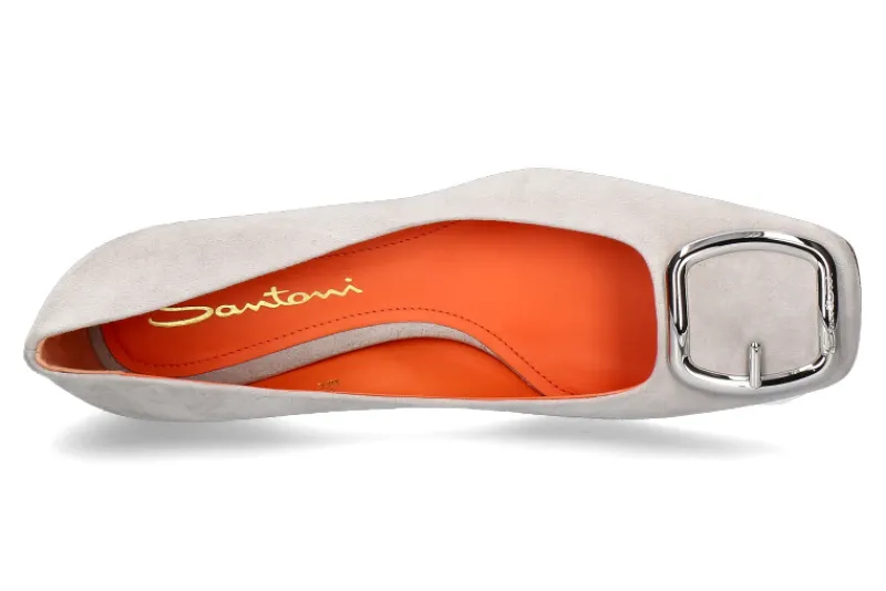 Damen Santoni Pumps MARTA VELOURS- beige