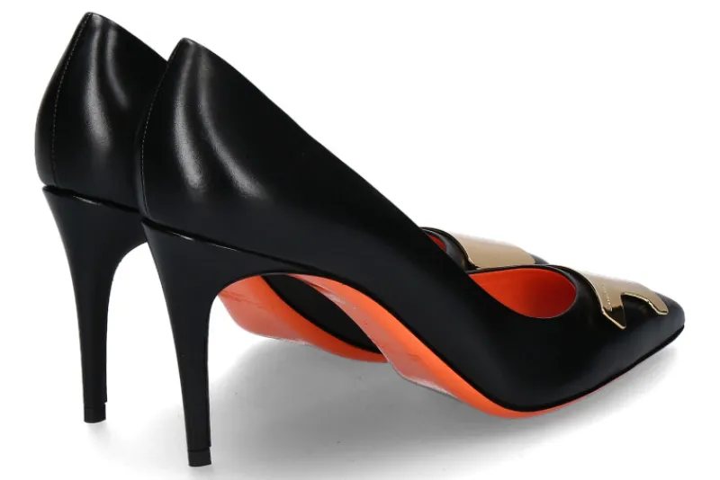 Damen Santoni Pumps SIBILLE NERO- schwarz