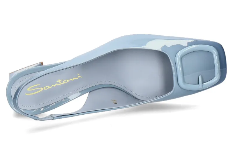 Damen Santoni Slingpumps LEMON- light blue