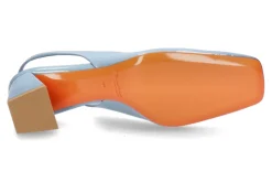 Damen Santoni Slingpumps LEMON- light blue