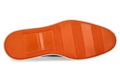 Herren Santoni Slipper CAMOSCIO GRIGIO