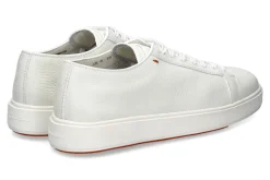 Herren Santoni Sneaker LEATHER WHITE