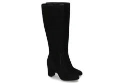 Damen Santoni Stiefel VELOURSLEDER SCHWARZ (40)