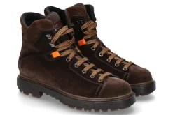 Herren Santoni Stiefelette CAMOSCIO DARK BROWN