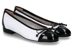 Damen Lorbac Scarparossa by Ballerina MOLLY NAPPA VERNICE- white/black