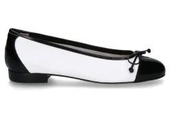 Damen Lorbac Scarparossa by Ballerina MOLLY NAPPA VERNICE- white/black
