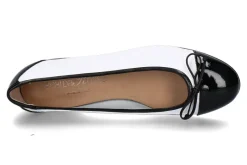 Damen Lorbac Scarparossa by Ballerina MOLLY NAPPA VERNICE- white/black