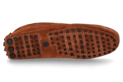 Damen ScarpaRossa Damen-Mokassin GOMERA DRIVER VELOURS- mittelbraun