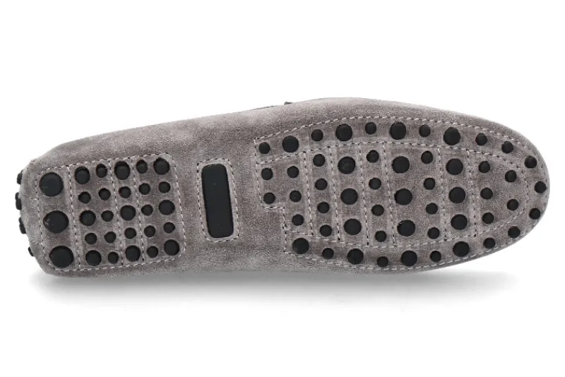Herren ScarpaRossa Herren- Mokassin DRIVER VELOUR- grigio/grau
