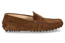 Herren ScarpaRossa Herren Mokassin VELOUR TABAK