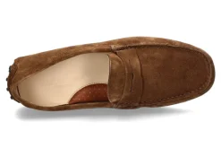 Herren ScarpaRossa Herren Mokassin VELOUR TABAK