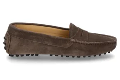 Damen ScarpaRossa Mokassin 3051 VELOUR- tortora/braun