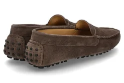 Damen ScarpaRossa Mokassin 3051 VELOUR- tortora/braun