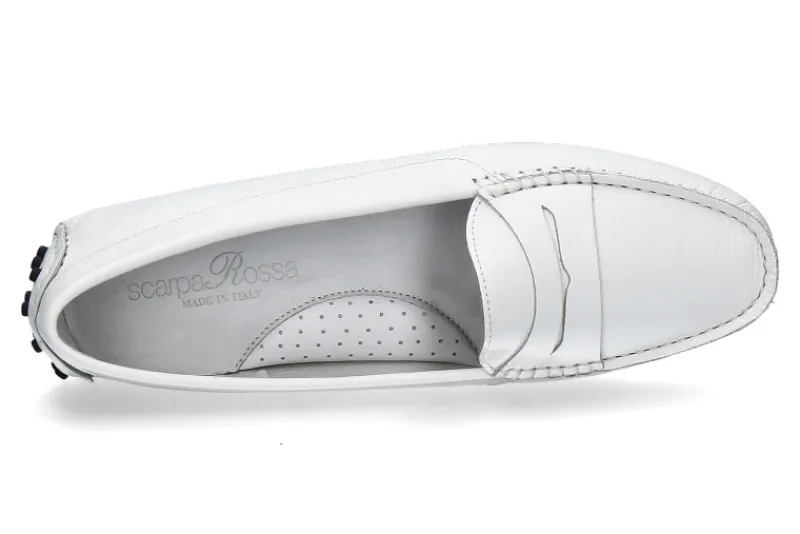 Damen ScarpaRossa Mokassin 3051 VITELLO BIANCO