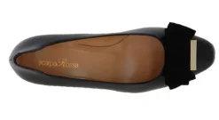 Damen ScarpaRossa Pumps NAPPA NERO CAMOSCIO NERO (38)